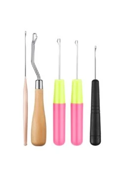 Latch Hook, Different Sizes Crochet Hook For Hair (5 Pieces Set) -Michaels Stores 489737593051184 2