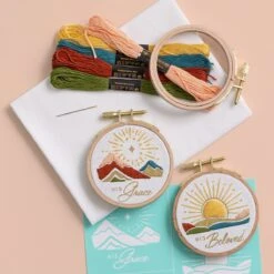 His Grace DIY Embroidery Kit 12 His Grace DIY Embroidery Kit -Michaels Stores 491071417174448 2