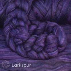 100% Superfine Merino Fiber: Winner's Circle. Soft Combed Top Roving Color Blend For Spinning, Felting, Weaving Larkspur 19 100% Superfine Merino Fiber: Winner's Circle. Soft Combed Top Roving Color Blend For Spinning, Felting, Weaving Larkspur -Michaels Stores 491887384271776 1