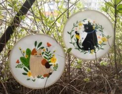 Embroidery Kit For Beginners, 3 Sets Embroidery Kit For Craft Lover Handy Stitch With Embroidery Fabric With Pattern,Full Range Accessories (Cats) Plant 15 Embroidery Kit For Beginners, 3 Sets Embroidery Kit For Craft Lover Handy Stitch With Embroidery Fabric With Pattern,Full Range Accessories (Cats) Plant -Michaels Stores 519061761136016 1