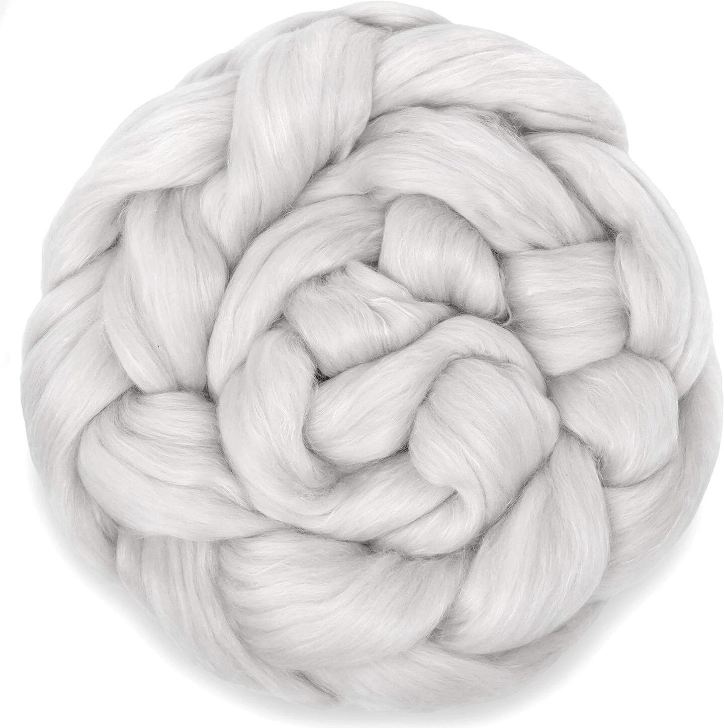 CASHMERE INDULGENCE BLEND Of Superfine Merino, Mulberry Silk And A Touch Of Cashmere Fiber, Spinning, Felting & Blending. Cream Puff 3 CASHMERE INDULGENCE BLEND Of Superfine Merino, Mulberry Silk And A Touch Of Cashmere Fiber, Spinning, Felting & Blending. Cream Puff