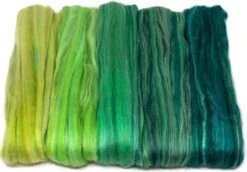 5oz Merino Silk Luxe Blends - Roving For Spinning, Felting, And Blending. Merino Wool + Glossy Mulberry Silk + Premium Tussah Silk. Walden Pond -Michaels Stores 534104436665696 1