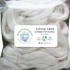 2oz Ramie Fiber: Natural White Undyed Combed Top Roving. Plant Based, Eco Friendly, Vegan -Michaels Stores 53806038324944