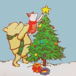 Pooh Bear Piglet Decorate The Christmas Tree Counted Cross Stitch Pattern 27 Pooh Bear Piglet Decorate The Christmas Tree Counted Cross Stitch Pattern -Michaels Stores 543820463892704 1