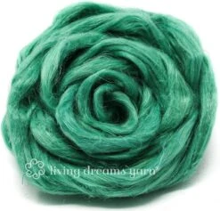 Hemp - Beautifully Dyed Vivid Colors, Combed Top Roving For Spinning, Blending, Felting, Weaving. Mint 14 Hemp - Beautifully Dyed Vivid Colors, Combed Top Roving For Spinning, Blending, Felting, Weaving. Mint -Michaels Stores 543821215213792 1