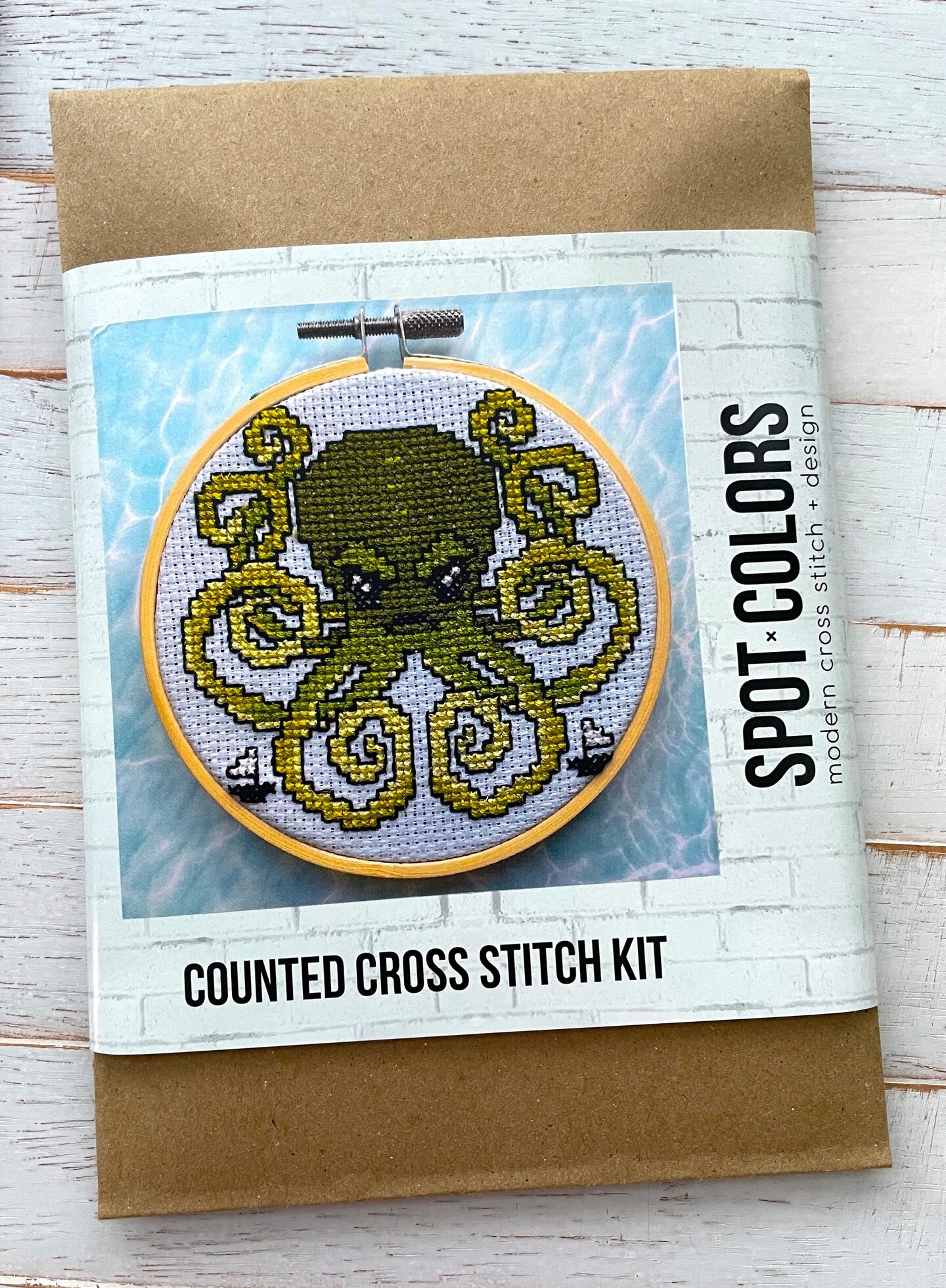Kraken Counted Cross Stitch Kit 6 Kraken Counted Cross Stitch Kit - Image 4