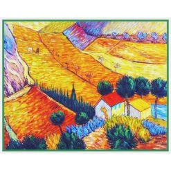 Arles Farm Landscape Impressionist Vincent Van Gogh Counted Cross Stitch Pattern 28 Arles Farm Landscape Impressionist Vincent Van Gogh Counted Cross Stitch Pattern -Michaels Stores 558921666481 2