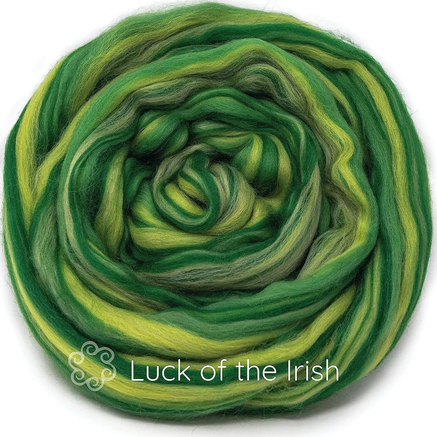 100% Merino Wool Roving. Soft Colorful Combed Top Roving For Felting, Spinning, Fiber Arts. Luck Of The Irish 3 100% Merino Wool Roving. Soft Colorful Combed Top Roving For Felting, Spinning, Fiber Arts. Luck Of The Irish