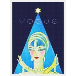Art Deco Flapper With Pearls Vogue By Helen Dryden Counted Cross Stitch Pattern -Michaels Stores 5596882182193 2