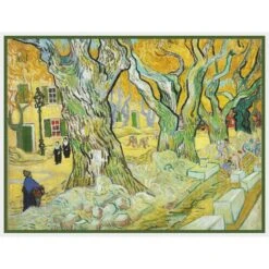 A French Village Street By Impressionist Van Gogh Counted Cross Stitch Pattern 28 A French Village Street By Impressionist Van Gogh Counted Cross Stitch Pattern -Michaels Stores 5596882915249 2