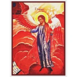 An Angel Inspired By Russian Religious Icon Counted Cross Stitch Chart Pattern -Michaels Stores 5596898619313 2