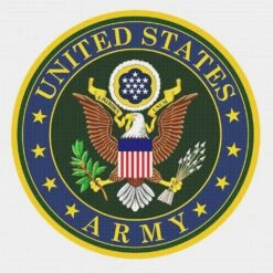 US American Army Crest Insignia Emblem Counted Cross Stitch Chart Pattern 23 US American Army Crest Insignia Emblem Counted Cross Stitch Chart Pattern -Michaels Stores 5596900069553 1