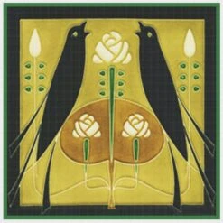 Talwin Morris's Arts & Crafts Songbird Design Counted Cross Stitch Pattern 23 Talwin Morris's Arts & Crafts Songbird Design Counted Cross Stitch Pattern -Michaels Stores 5596912823601 1