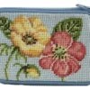 Stitch & Zip Needlepoint Coin Purse Kit-SZ157 Buttercups Multicolor -Michaels Stores 5732264509257