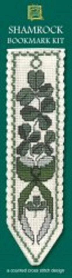 Irish Shamrock Bookmark - Cross Stitch Kit Multicolor 6 Irish Shamrock Bookmark - Cross Stitch Kit Multicolor -Michaels Stores 574416383657 1