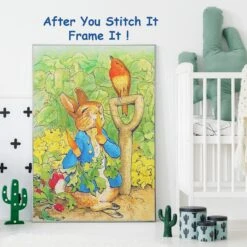 Peter Rabbit Digs In Garden Inspired By Beatrix Potter Counted Cross Stitch Pattern 24 Peter Rabbit Digs In Garden Inspired By Beatrix Potter Counted Cross Stitch Pattern -Michaels Stores 5940228649067 1