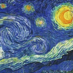 Starry Sky Detail By Vincent Van Gogh Counted Cross Stitch Pattern -Michaels Stores 5940229229291 2