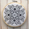 Blackwork Moth Counted Cross Stitch DIY KIT -Michaels Stores 6108600194617