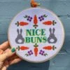 Nice Buns Counted Cross Stitch DIY KIT -Michaels Stores 6108623787577