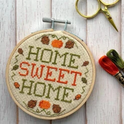 Home Sweet Home Fall Counted Cross Stitch DIY KIT 19 Home Sweet Home Fall Counted Cross Stitch DIY KIT -Michaels Stores 6108626933305 2