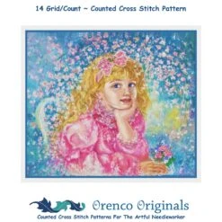 Angel Of Cherry Blossoms Contemporary Yumi Sugai Counted Cross Stitch Pattern 27 Angel Of Cherry Blossoms Contemporary Yumi Sugai Counted Cross Stitch Pattern -Michaels Stores 6437566991817 2