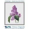 Lilac Flower Inspired By Pierre-Joseph Redoute Counted Cross Stitch Pattern -Michaels Stores 6437575912393