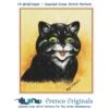 Louis Wain's Smiling Black Kitty Cat Counted Cross Stitch Chart Pattern 1 Louis Wain's Smiling Black Kitty Cat Counted Cross Stitch Chart Pattern -Michaels Stores 6437585152969