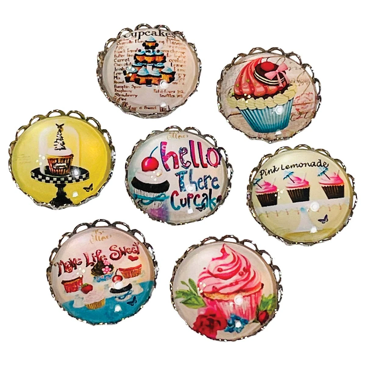 My Big Toe Designs Hello Cupcake Needle Minders Accessory Multicolor 5 My Big Toe Designs Hello Cupcake Needle Minders Accessory Multicolor - Image 3