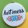 Hot Mess Counted Cross Stitch DIY KIT Intermediate -Michaels Stores 6790622965535