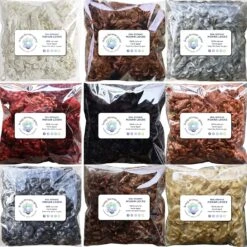 REAL MOHAIR LOCKS - 9 PACK. Organic Hand-Dyed Curly Wool For Rooting Doll Hair, Felting, Blending, Spinning. 16 REAL MOHAIR LOCKS - 9 PACK. Organic Hand-Dyed Curly Wool For Rooting Doll Hair, Felting, Blending, Spinning. -Michaels Stores 69105001772704 2