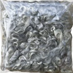 SILVER MOHAIR LOCKS. Organic Hand-Dyed Curly Wool For Rooting Doll Hair, Felting, Blending, Spinning. 1oz 29 SILVER MOHAIR LOCKS. Organic Hand-Dyed Curly Wool For Rooting Doll Hair, Felting, Blending, Spinning. 1oz -Michaels Stores 6917656601106396832 1