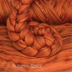 100% Superfine Merino Fiber: Winner's Circle. Soft Combed Top Roving Color Blend For Spinning, Felting, Weaving Autumn Spice -Michaels Stores 6917982952212077472