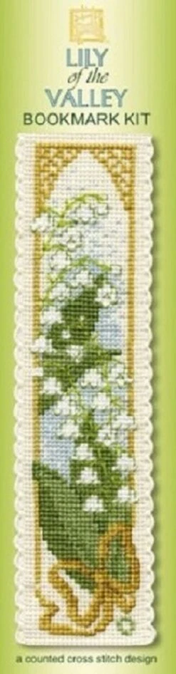 Textile Heritage Lily Of The Valley Counted Cross Stitch Bookmark Kit Multicolor -Michaels Stores 72067543203738313 2