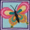 Butterfly - Needlepoint Kit Multicolor -Michaels Stores 72073510871564105