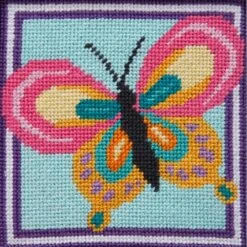 Butterfly - Needlepoint Kit Multicolor
