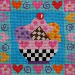 Ice Cream Sundae - Needlepoint Kit Multicolor
