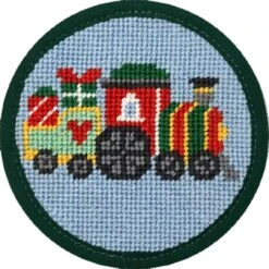 Alice Peterson Stitch-Ups Needlepoint Ornament Kit - Train Multicolor -Michaels Stores 72073510912982857 2
