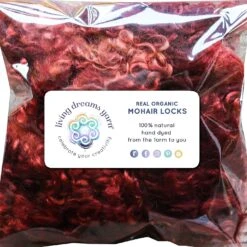 HENNA MOHAIR LOCKS. Organic Hand-Dyed Curly Wool For Rooting Doll Hair, Felting, Blending, Spinning. 1oz 26 HENNA MOHAIR LOCKS. Organic Hand-Dyed Curly Wool For Rooting Doll Hair, Felting, Blending, Spinning. 1oz -Michaels Stores 8070578105713243808 1