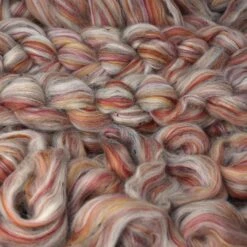 Designer Blend Merino, Baby Alpaca And BFL Tweed Top Roving. Fancy, Colorful, Exotic - Limited Edition. -Michaels Stores 84533557608400 1