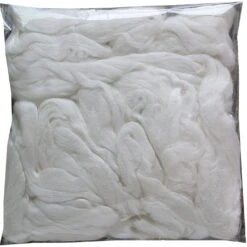 2oz Ingeo Corn Fiber: Natural White Undyed Combed Top Roving. Plant Based, Eco Friendly, Vegan -Michaels Stores 85839036474384 1