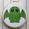 Cute Cthulhu Counted Cross Stitch DIY KIT Intermediate 2 Cute Cthulhu Counted Cross Stitch DIY KIT Intermediate -Michaels Stores 9071247888409