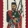 Scottish Piper Bookmark - Cross Stitch Kit Multicolor -Michaels Stores 9071263379113