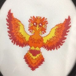 Phoenix Counted Cross Stitch DIY KIT 12 Phoenix Counted Cross Stitch DIY KIT -Michaels Stores 9071298482201 2