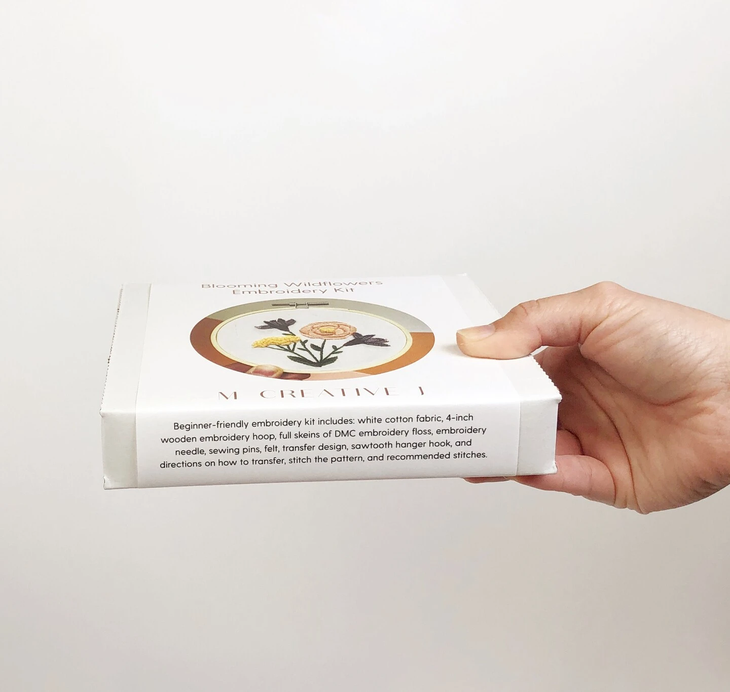 MCreativeJ 3D Blooming Wildflowers- Intermediate DIY Embroidery Craft Kit 6 MCreativeJ 3D Blooming Wildflowers- Intermediate DIY Embroidery Craft Kit - Image 4