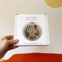 MCreativeJ 3D Woodland - Advanced Hand Embroidery DIY Craft Kit 33 MCreativeJ 3D Woodland - Advanced Hand Embroidery DIY Craft Kit -Michaels Stores 9683028876857 2