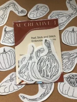MCreativeJ Gourds - Peel Stick And Stitch Hand Embroidery Patterns For DIY Crafting 13 MCreativeJ Gourds - Peel Stick And Stitch Hand Embroidery Patterns For DIY Crafting -Michaels Stores 9683051953721 2