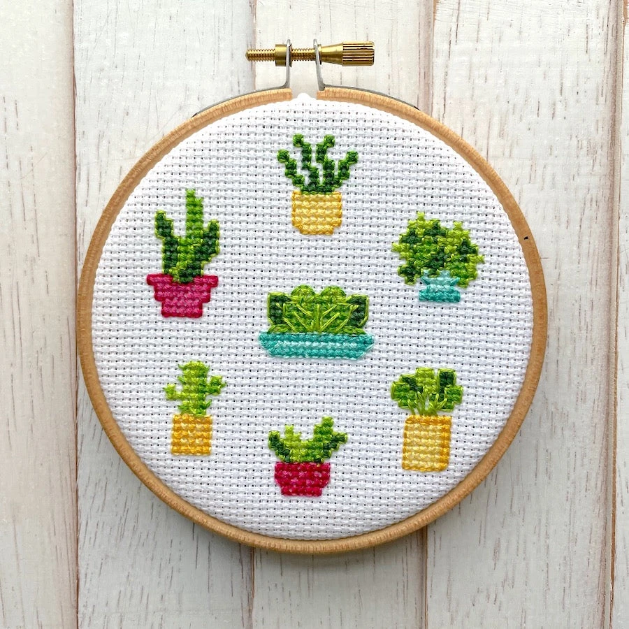 Plant Life Counted Cross Stitch DIY KIT 7 Plant Life Counted Cross Stitch DIY KIT - Image 5