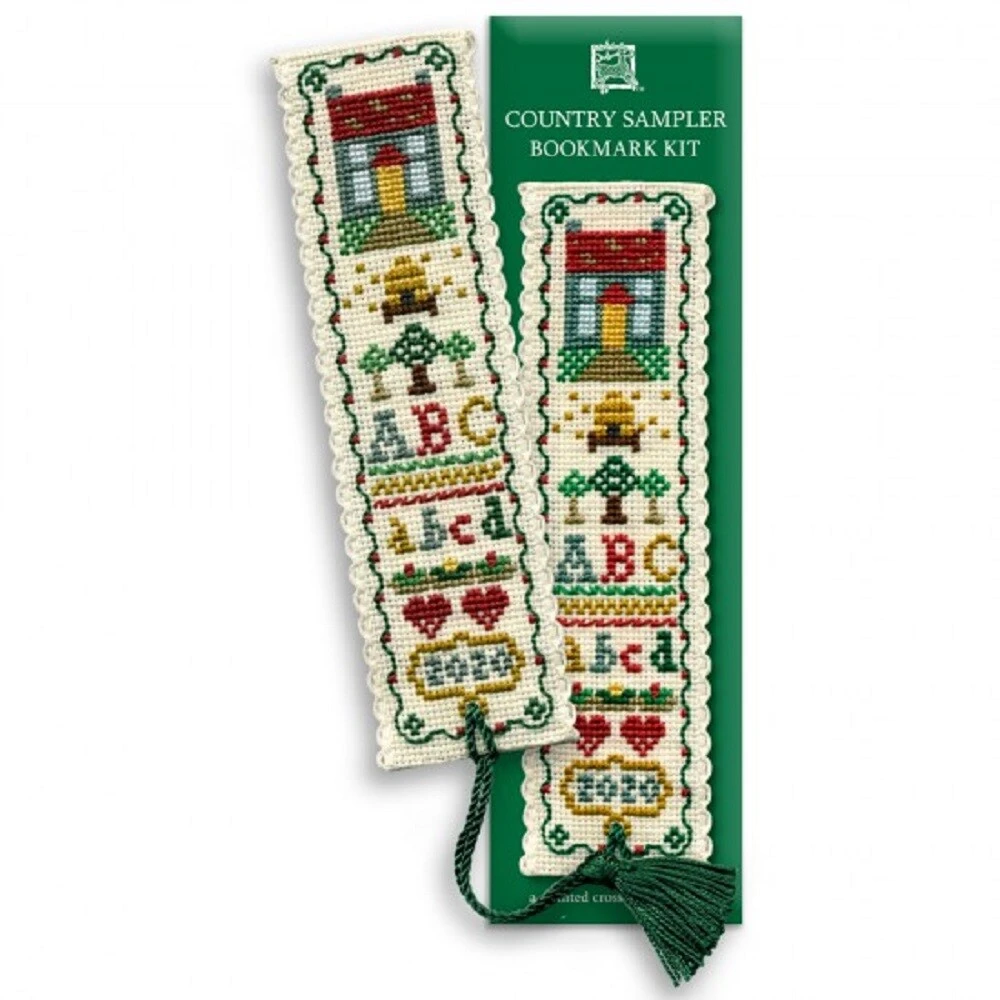 Textile Heritage Country Sampler Bookmark - Counted Cross Stitch Kit Multicolor 4 Textile Heritage Country Sampler Bookmark - Counted Cross Stitch Kit Multicolor - Image 2