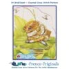 Jeremy Fisher Frog Inspired By Beatrix Potter Counted Cross Stitch Pattern -Michaels Stores 9949163879625