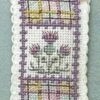 Textile Heritage Lavender Sachet Counted Cross Stitch Kit - Tartan Thistles Multicolor 1 Textile Heritage Lavender Sachet Counted Cross Stitch Kit - Tartan Thistles Multicolor -Michaels Stores 9949165810377